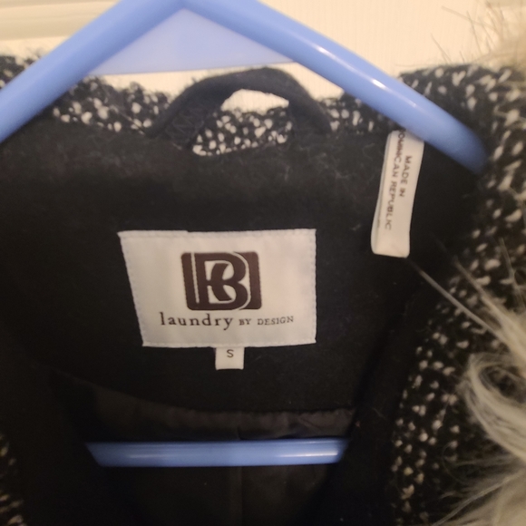 Laundry by Shelli Segal Wool blend winter jacket - Picture 3 of 9